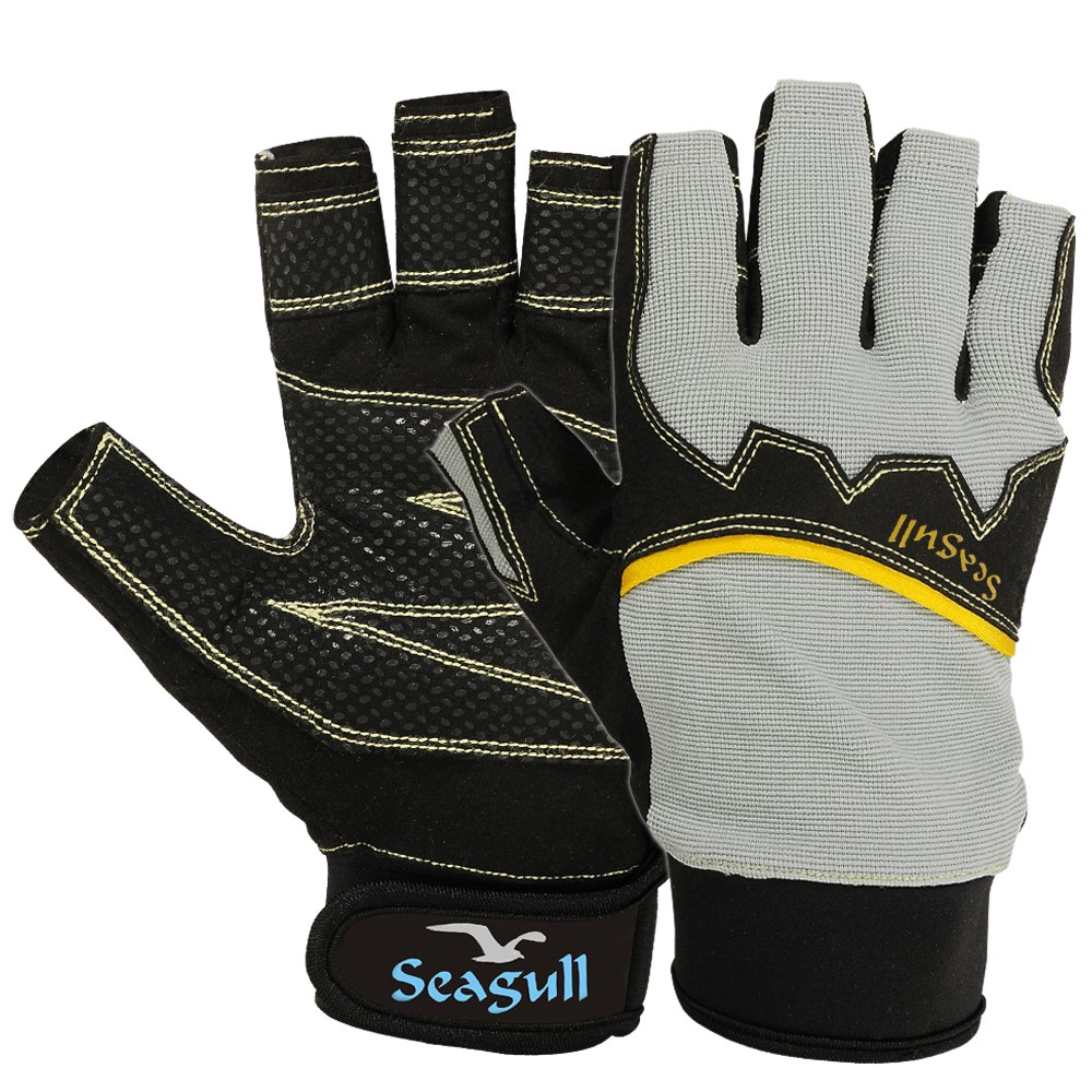Seagull Extreme Grip Sailing Gloves Cut Finger – Azure Wear UK